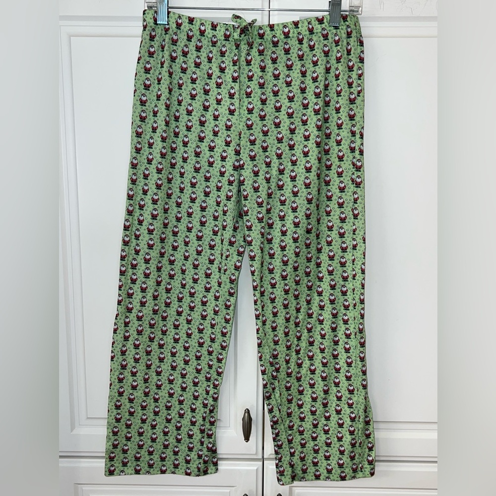 Vineyard Vines Green Santa PJ Pants UNISEX